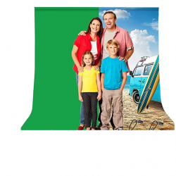 Chromakey-green Screen- Greenbox Yeşil Fon Perde(3x3 M)