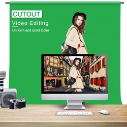 Green Screen- Greenbox  yeşil Fon Perde (3X4M)  ve Fon Standı 