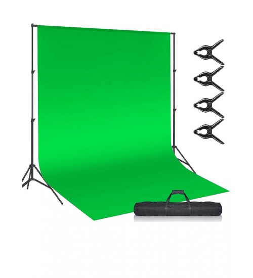 Green Screen- Greenbox -yeşil Fon Perde (3X4M) Fon Standı 3x4yesılf