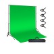 Green Screen- Greenbox -yeşil Fon Perde (3X4M) Fon Standı 3x4yesılf