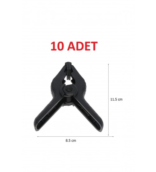 1o Adet Fon Mandalı Clamp Mengene Kıskaç (4.5 Inç-11.5 Cm)