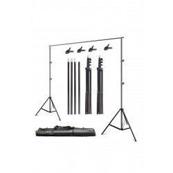 2x2 m fon perde standı, Backdrop Stand, Background Stand 2x2 m fon perde standı, Backdrop Stand, Background Stand