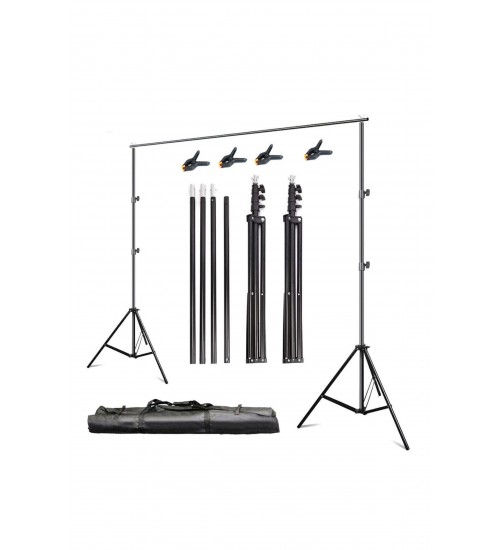 2x2 m fon perde standı, Backdrop Stand, Background Stand