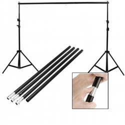 2x2 metre Fon Çekim Standı Ürün Ve Video Çekim Için Fon Perde Standı