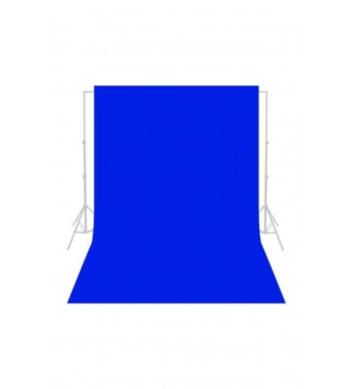 (2x3 M) Chromakey-bue Screen- Blue Box- Mavi Fon Perde