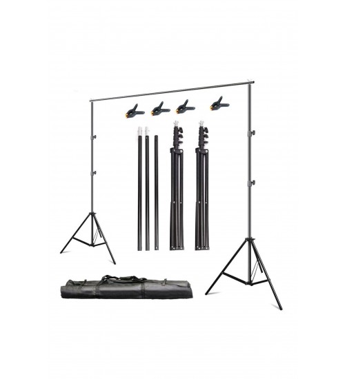 2x3 m fon perde standı, Backdrop Stand, Background Stand