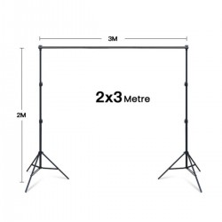 B2030 Fon Standı (Yükseklik : 200cm Genişlik :300cm)