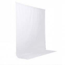 white Screen beyaz  Fon Perde ( 1.5x2m)