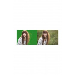 Chromakey-green Screen- Greenbox Yeşil Fon Perde(1.5x3 M)