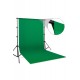 Chromakey - Green Screen - Greenbox Yeşil Fon Perde (2x2 M) + Fon Standı