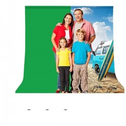 Chromakey-green Screen- Greenbox Yeşil Fon Perde(3x4 M)