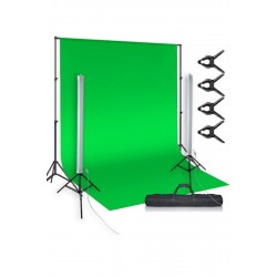 Chromakey Green Screen Greenbox Yeşil Fon Perde Çekim Seti Chromakey Green Screen Greenbox Yeşil Fon Perde Çekim Seti