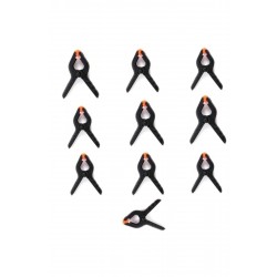 Fon Tutucu Mandal Perde Tutucu Mandal Clamp Kıskaç (10 adet)