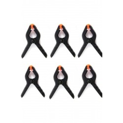 Ggt Fon Tutucu Mandal Perde Tutucu Mandal Clamp Kıskaç (6 Adet)