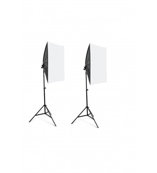 Ikili Softbox Seti (50x70)cm Lambasız