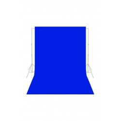 Mavi Fon Perde 3 x 4 mt