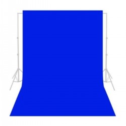 Mavi Fon Perde 3 x 4 mt