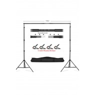 Taşınabilir 2,5x3 Metre Fon Standı