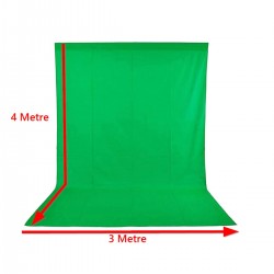 Chromakey Green Screen Greenbox Yeşil Fon 300x400 Cm Fotoğraf Stüdyosu Youtube Tiktok Için Arkaplan