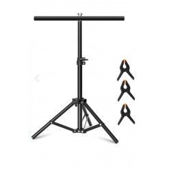 100*200cm T Stand Bar Fon Perde PVC Background Backdrop Çekim Standı T-Shape