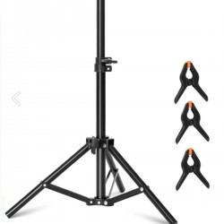 100*200cm T Stand Bar Fon Perde PVC Background Backdrop Çekim Standı T-Shape