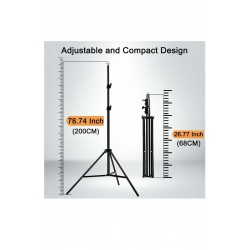 T-şeklinde arka plan destek seti, 100X200 cm stüdyo, fotoğraf, video için taşınabilir fon standı
