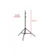2 metre ışık ayağı light stand ULTRA DAYANIKLI GENİŞ AÇILI