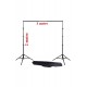 Black Screen-siyah Fon Perde (2X3M) Fon Standı 2x3mfstand