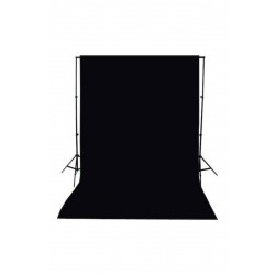 Black Screen Siyah Fon Perde 2x3m  Fon Standı 2x3m Stand
