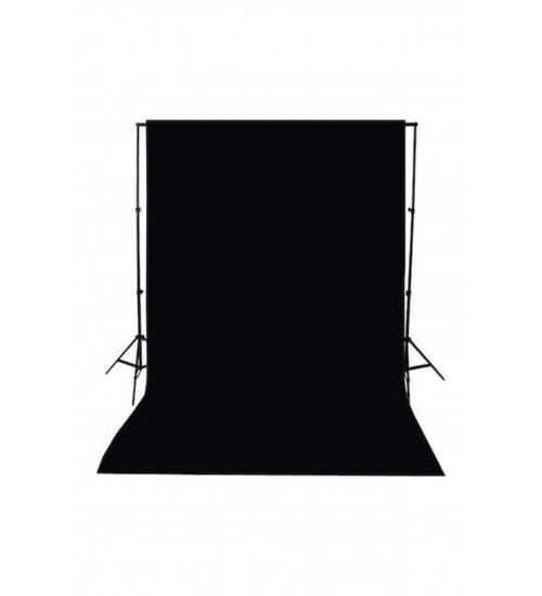 Black Screen-siyah Fon Perde (2X3M) Fon Standı 2x3mfstand