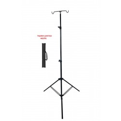 METAL katlanabilir ve taşınabilir serum askısı portatif kolay kurulum TAŞIMA ÇANTALI