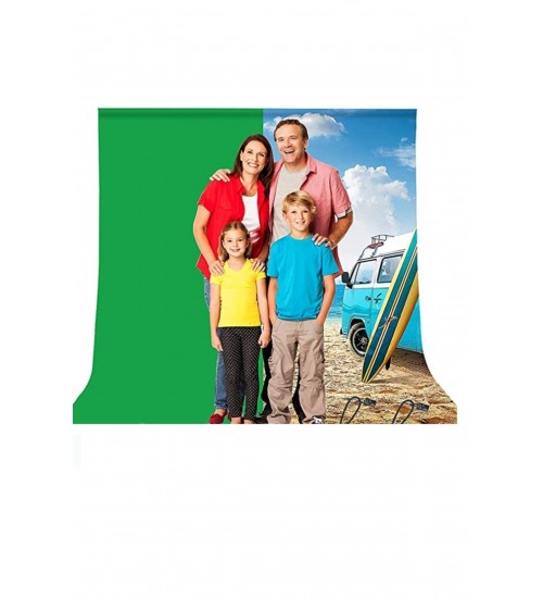 2x3 metre chromakey green screen greenbox yeşil fon Perde ,oyun,Fotoğraf , Stream 4 mandallı