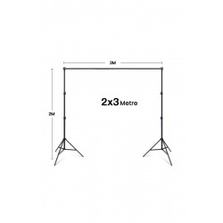 B2030 Fon Standı (Yükseklik : 200cm Genişlik :300cm)