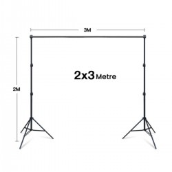 B2030 Fon Standı (Yükseklik : 200cm Genişlik :300cm)