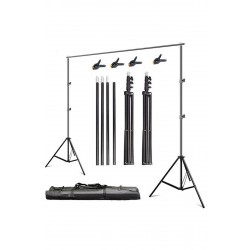 Taşınabilir 2x3 Metre Fon Standı