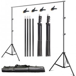 Taşınabilir 2x3 Metre Fon Standı