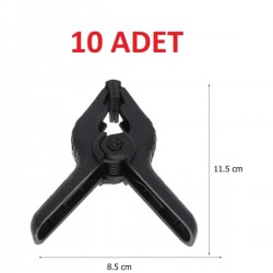 1o Adet Fon Mandalı Clamp Mengene Kıskaç (4.5 Inç-11.5 Cm)