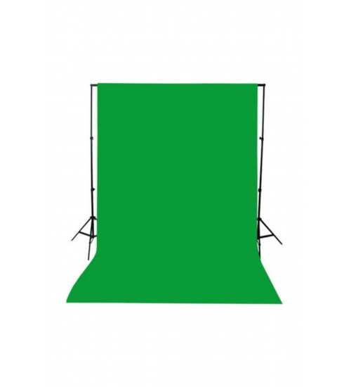 Green Screen- Greenbox  yeşil Fon Perde (3X4M)  ve Fon Standı 