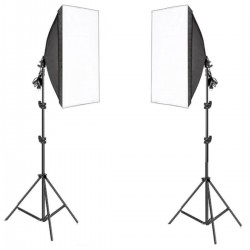 İkili Softbox Seti 50x70cm Lambasız