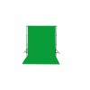 Green Screen- Greenbox -yeşil Fon Perde (3x3m) + Fon Standı