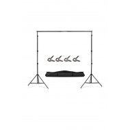 Fon Standı Background Stand 200x200 Cm + 4 Mandal