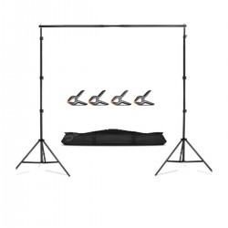 Fon Standı Background Stand 200x200 Cm + 4 Mandal