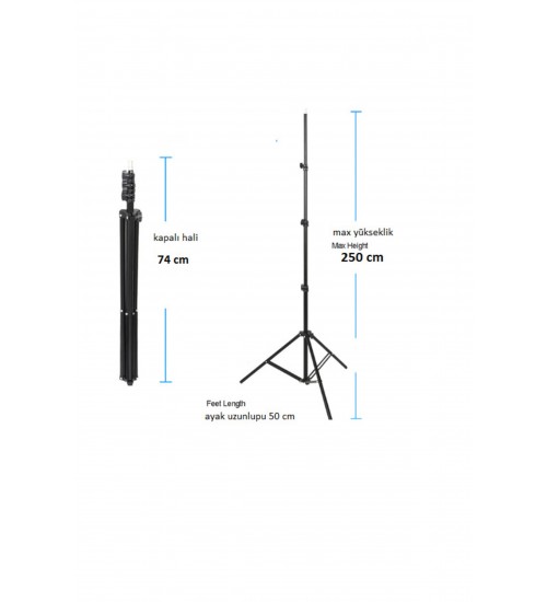 Işık Ayağı Light Stand 250 cm (