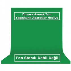 Green Screen 1.5x3m Chromakey Greenbox (yeşil Fon Perde)